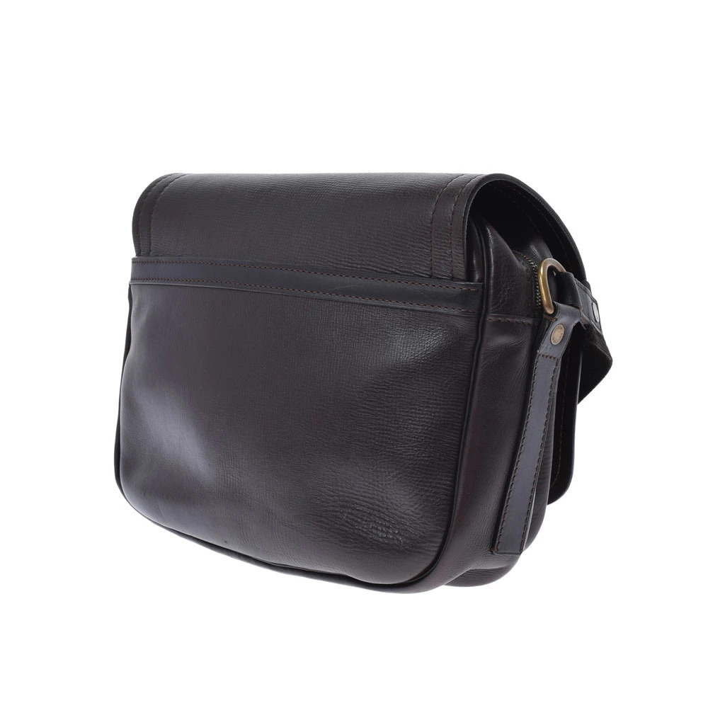 Louis Vuitton Brown Utah Leather Shoulder Bag Brown